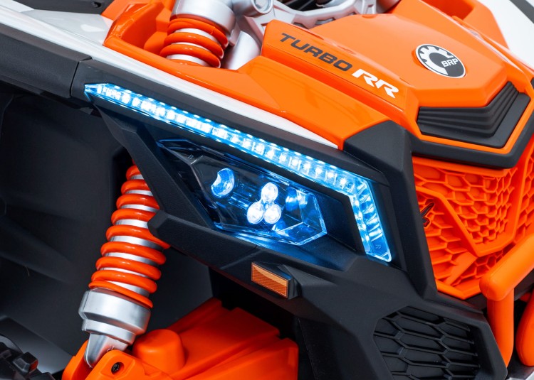 Samochód elektryczny dla dzieci Buggy Maverick Turbo RR Pomarańczowy 4x200W