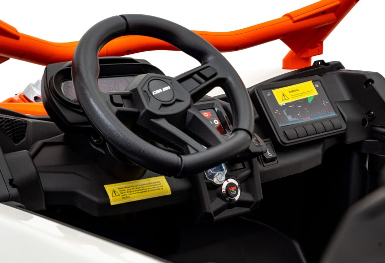 Samochód elektryczny dla dzieci Buggy Maverick Turbo RR Pomarańczowy 4x200W