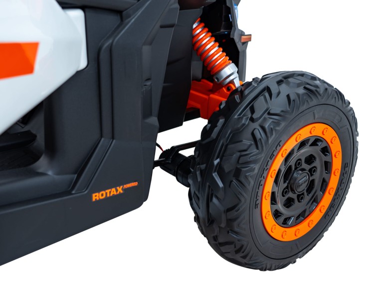 Samochód elektryczny dla dzieci Buggy Maverick Turbo RR Pomarańczowy 4x200W