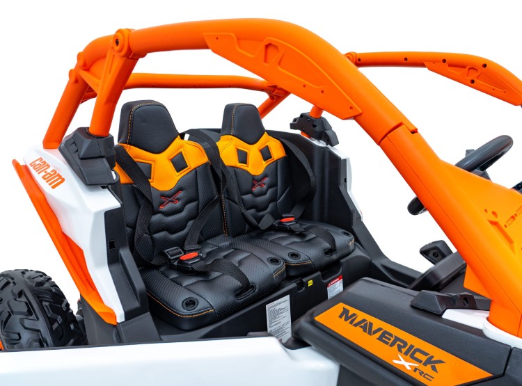 Samochód elektryczny dla dzieci Buggy Maverick Turbo RR Pomarańczowy 4x200W