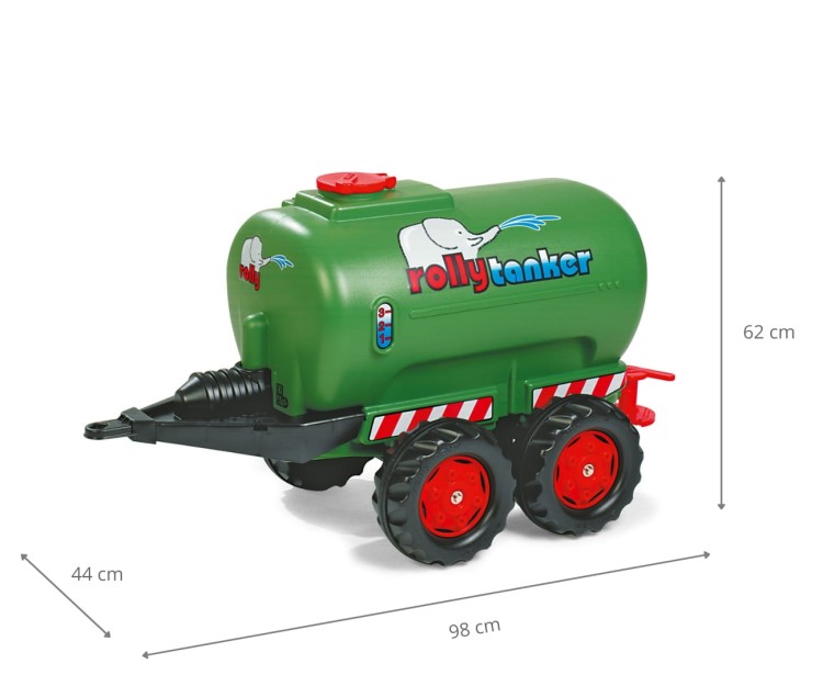 Rolly Toys 122653 Cysterna Rolly-Tanker 2-osie Zielona