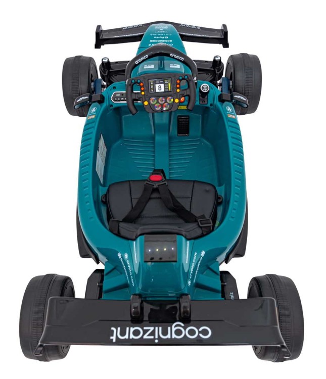 Samochód elektryczny dla dziecka  Formuła 1 Aston Martin Cognizant Aramco