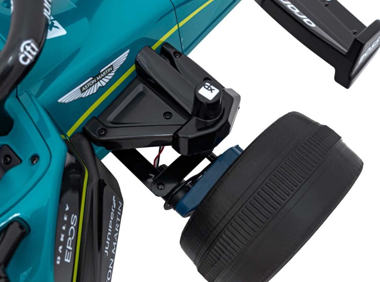 Samochód elektryczny dla dziecka  Formuła 1 Aston Martin Cognizant Aramco