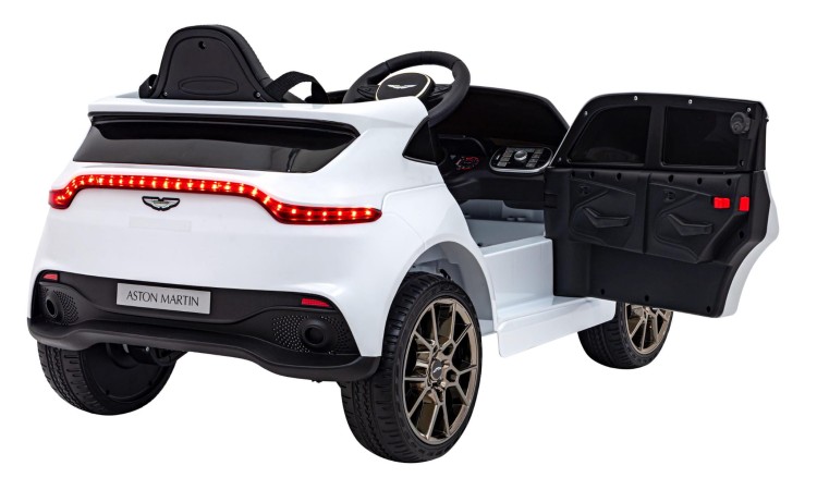 Aston Martin DBX Samochód  na akumulator dla dzieci Biały + Pilot