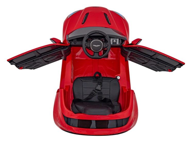 Aston Martin DBX Samochód na akumulator dla dzieci Czerwony + Pilot