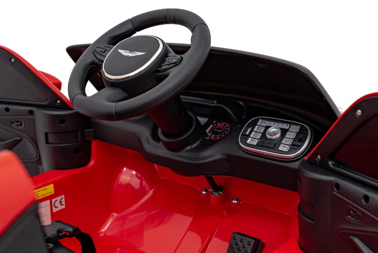 Aston Martin DBX Samochód na akumulator dla dzieci Czerwony + Pilot