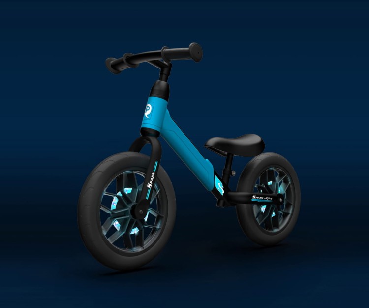 Qplay Rowerek Biegowy Spark niebieski