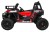 Buggy UTV Terenówka dla dzieci Czerwony + Pilot + Bagażnik - Samochód elektryczny