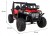 Buggy UTV Terenówka dla dzieci Czerwony + Pilot + Bagażnik - Samochód elektryczny