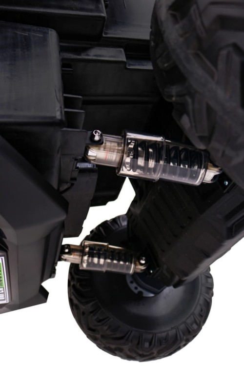 Buggy UTV Terenówka dla dzieci Zielony + Pilot + Bagażnik - Samochód elektryczny