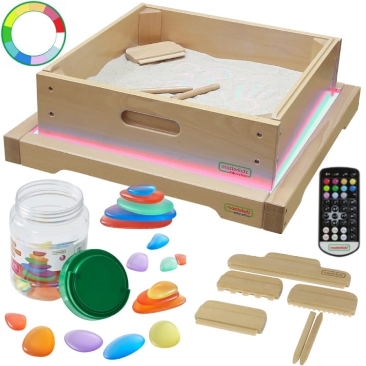 MASTERKIDZ Panel Świetlny LED Zmiana kolorów Pilotem