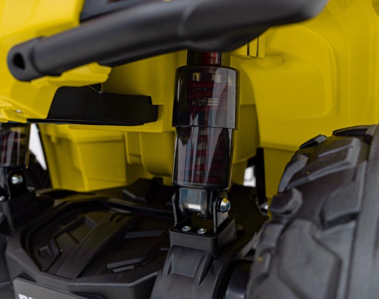 Quad na akumulator Can Am Outlander ATV z Pilotem Żółty