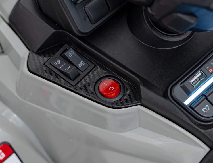 Quad na akumulator Can Am Outlander ATV z Pilotem Szary