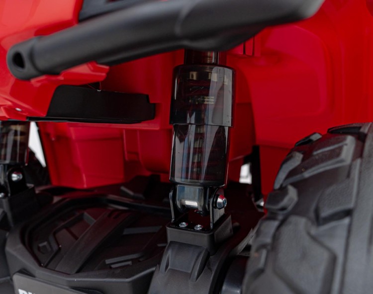 Quad na akumulator Can Am Outlander ATV z Pilotem Czerwony