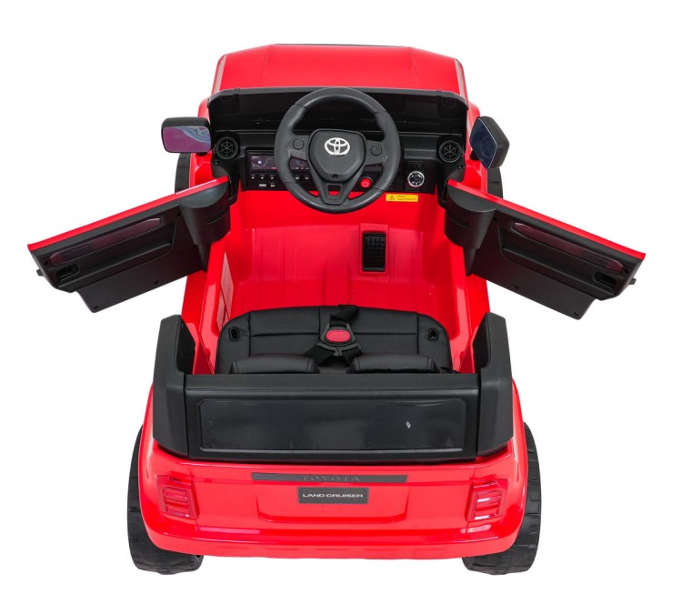 Pojazd Toyota Land Cruiser PRADO Czerwony