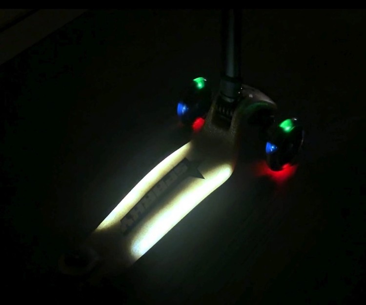 Milly Mally Scooter Sparky Champagn - hulajnoga