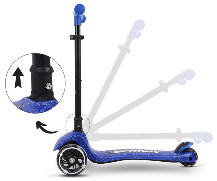 Milly Mally Scooter Sparky Blue - hulajnoga