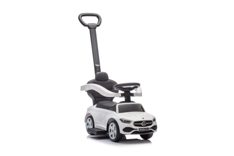 Jeździk z Pchaczem Mercedes 3w1 Biały
