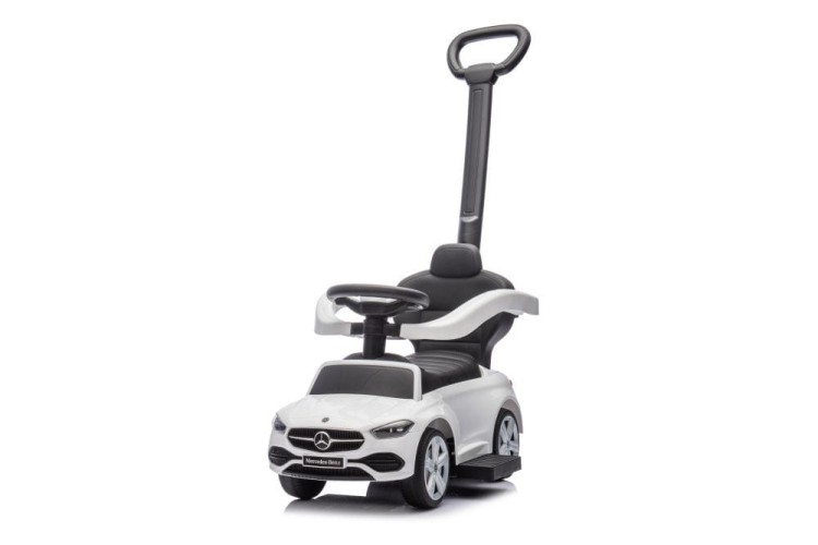 Jeździk z Pchaczem Mercedes 3w1 Biały