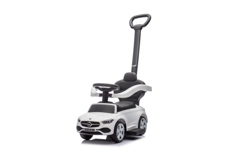 Jeździk z Pchaczem Mercedes 3w1 Biały
