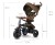 Qplay Rowerek Trójkołowy Rito Deluxe Rubber Brown