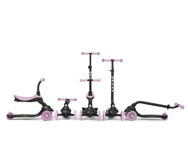 Qplay Hulajnoga Sema Evo 3w1 Violet