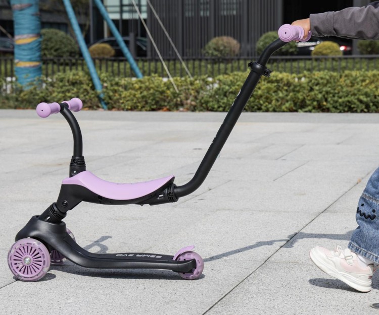 Qplay Hulajnoga Sema Evo 3w1 Violet