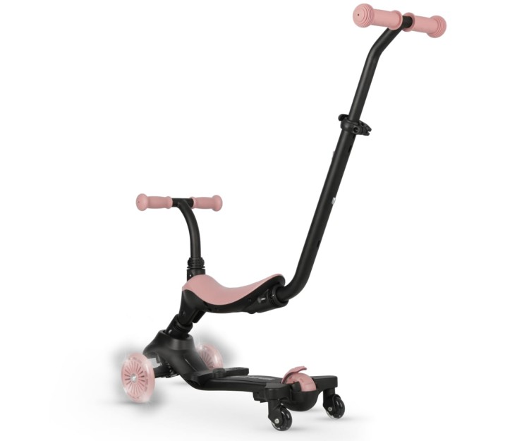 Qplay Hulajnoga Sema Evo 3w1 Coral Pink