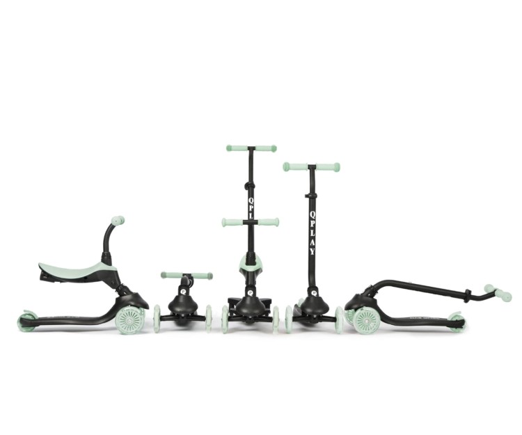 Qplay Hulajnoga Sema Evo 3w1 Green