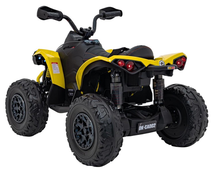 Quad na akumulator Maverick ATV Żółty 2x200W