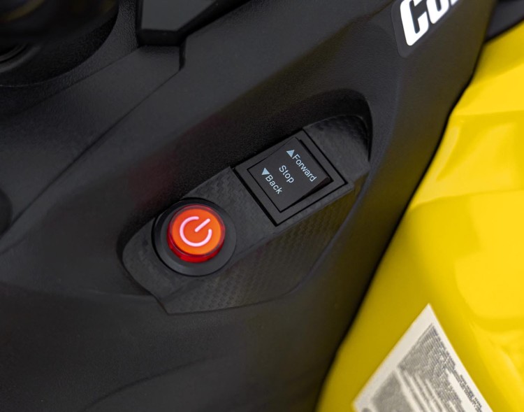 Quad na akumulator Maverick ATV Żółty 2x200W