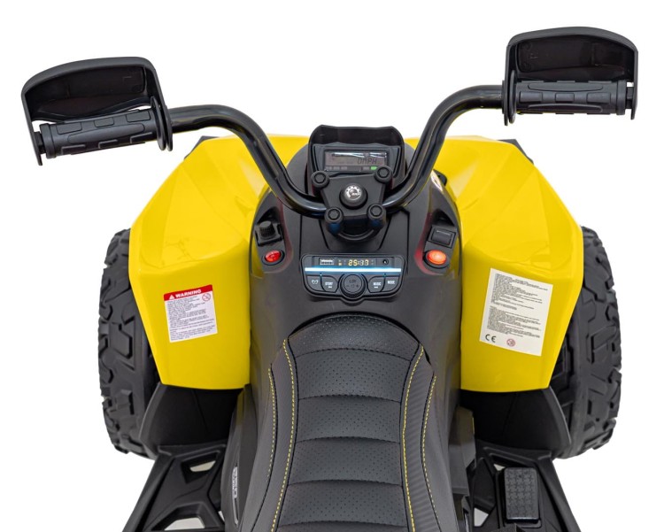 Quad na akumulator Maverick ATV Żółty 2x200W