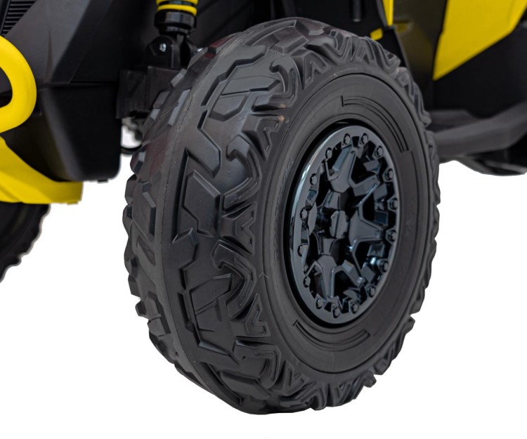 Quad na akumulator Maverick ATV Żółty 2x200W