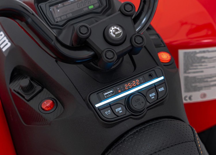 Quad na akumulator Maverick ATV Czerwony 2x200W