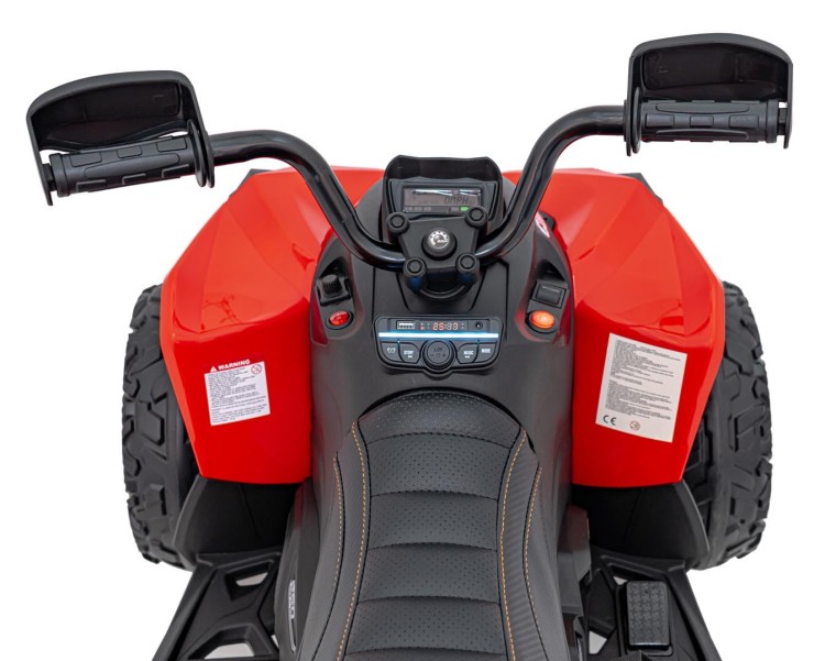 Quad na akumulator Maverick ATV Czerwony 2x200W