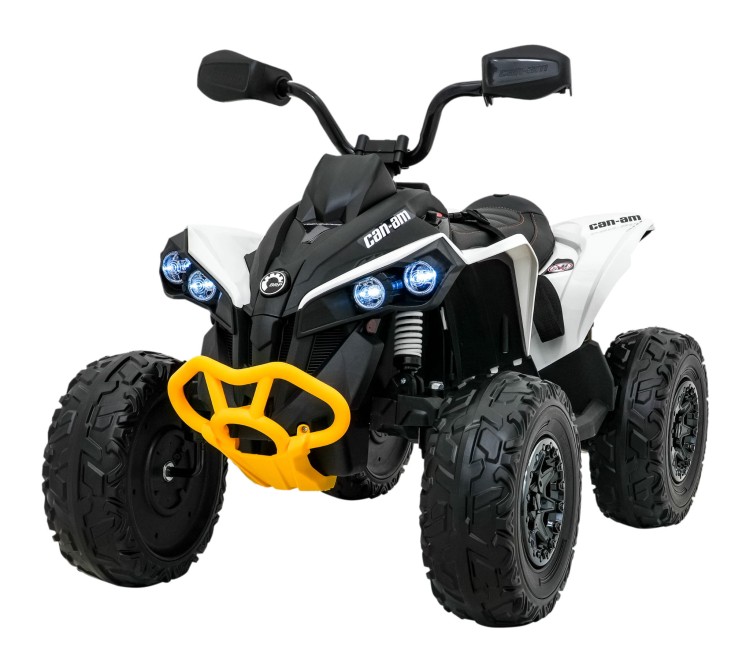 Quad na akumulator Maverick ATV Biały 2x200W