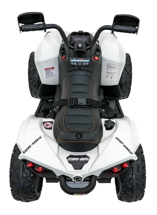 Quad na akumulator Maverick ATV Biały 2x200W