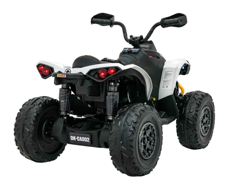 Quad na akumulator Maverick ATV Biały 2x200W