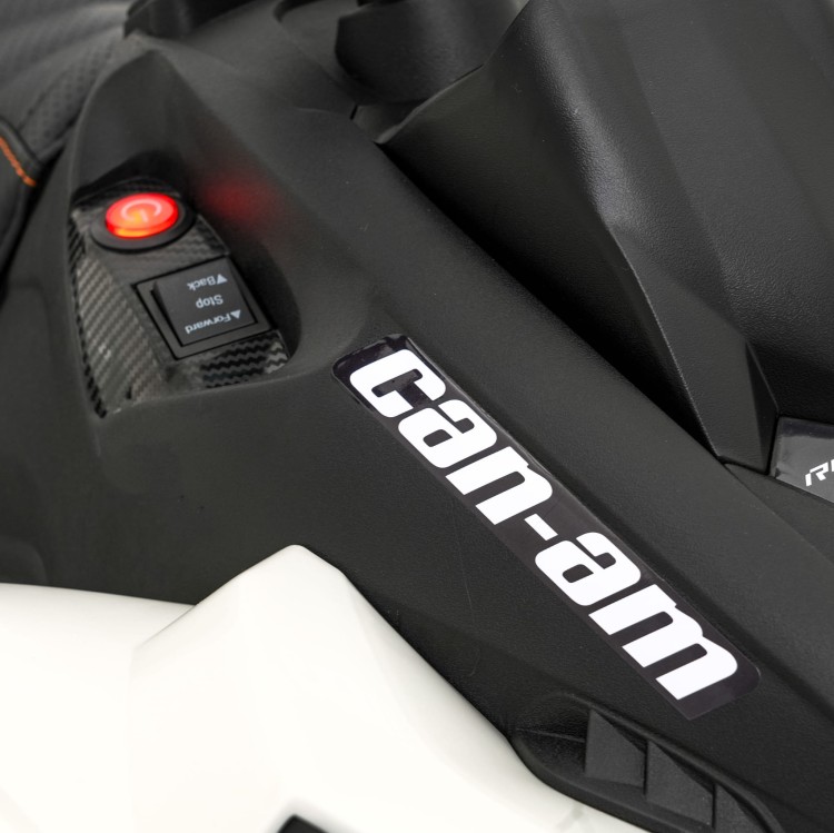 Quad na akumulator Maverick ATV Biały 2x200W