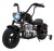 Pojazd Motorek Chopper Warrior Czarny