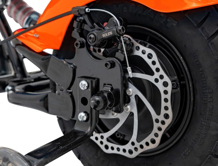 Pojazd Motorek Chopper Warrior Pomarańczowy