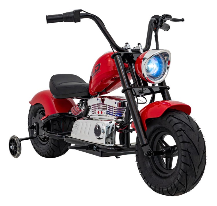 Pojazd Motorek Chopper Warrior Czerwony