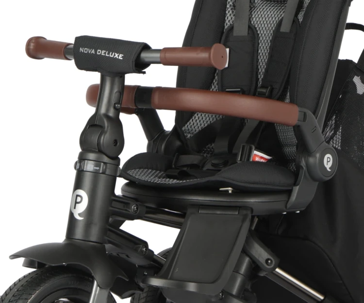 Qplay Rowerek Trójkołowy Nova Deluxe Black