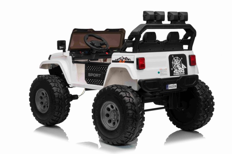 Pojazd Extreme Sport 4x4 Zmienna Wielkość Biały