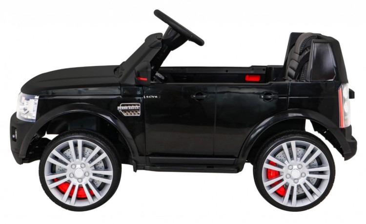 Land Rover Discovery Autko elektryczne dla dzieci Czarny SUV + Pilot