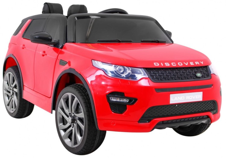 Land Rover Discovery dla dzieci Czerwony SUV + Pilot