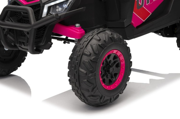 Pojazd Buggy Madman UTV-MX Różowy