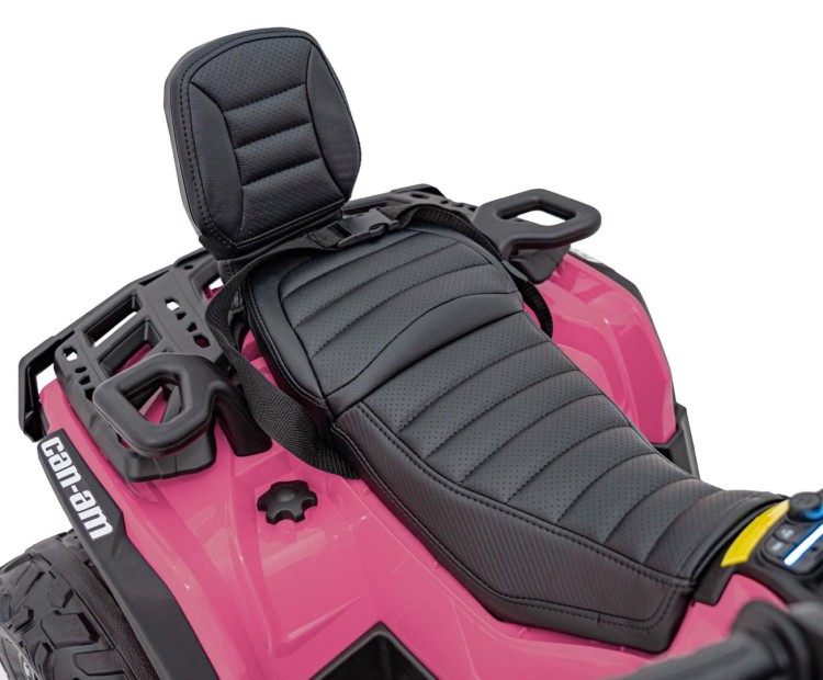 Quad elektryczny dla dzieci Can Am Outlander ATV Różowy