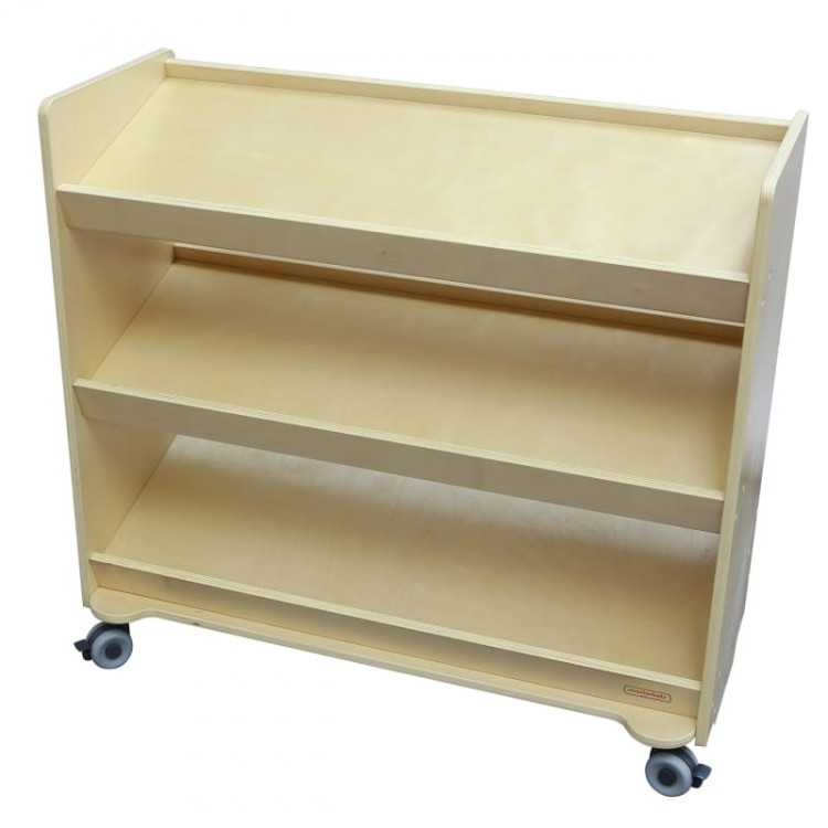 MASTERKIDZ Regał na Kółka - 3 Półki Na Akcesoria Do Tablicy STEM