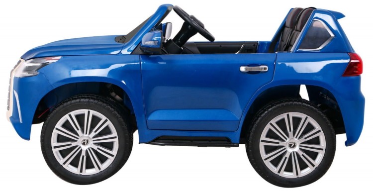 Lexus LX570 Lakierowane Autko dla 2 dzieci Niebieski SUV + Pilot